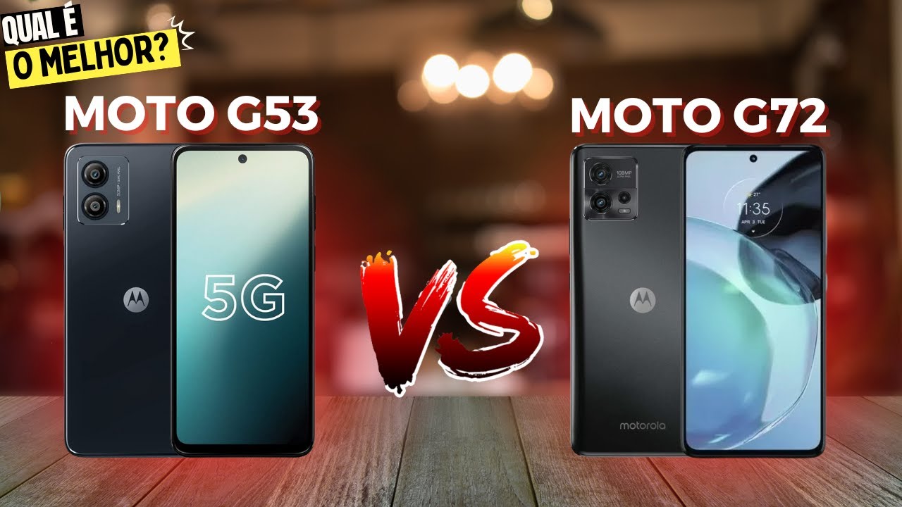 Moto G53 5G vs Moto G72 4G [COMPARATIVO] 