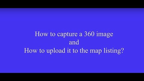 How to capture 360 Images on Google Street View app