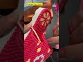 Beautiful Woolen Slippers Making Process In Easy #crochet #worldtailor #crochetfootwear #handmade
