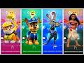 Tiles Hop EDM Rush – Baby Shark Trap Mix  Paw Patrol vs Moana Challenge 🐶🎮🔥