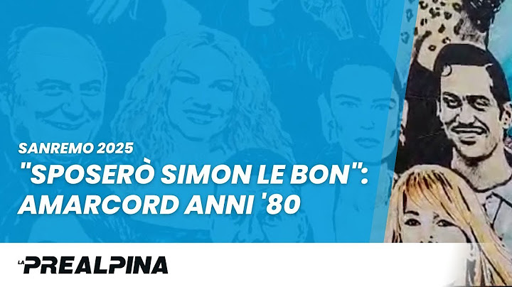 Sanremo 2025 | "Sposerò Simon Le Bon": amarcord anni '80