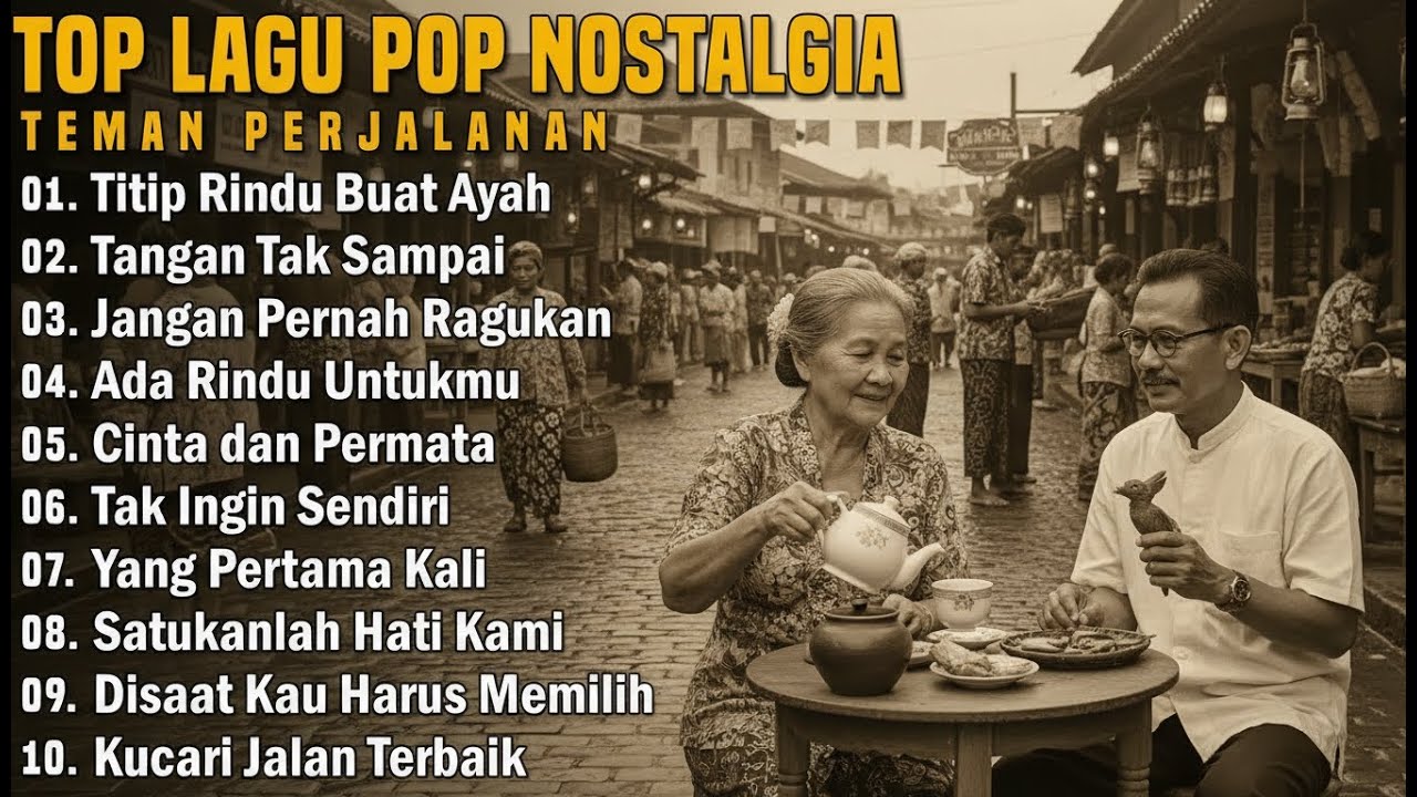TEMBANG KENANGAN LAWAS TERPILIH | LAGU POP NOSTALGIA 80 – 90AN NONSTOP