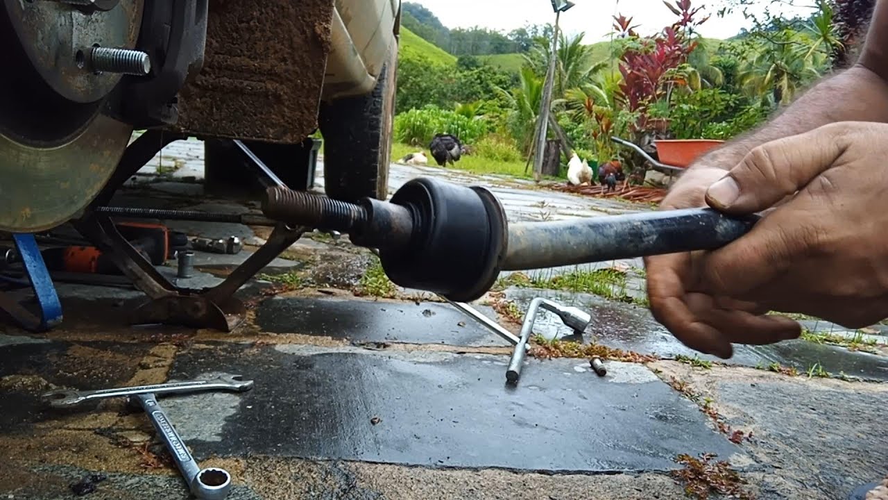 Pajero TR4 - Troca da bucha do braço da suspensão dianteira