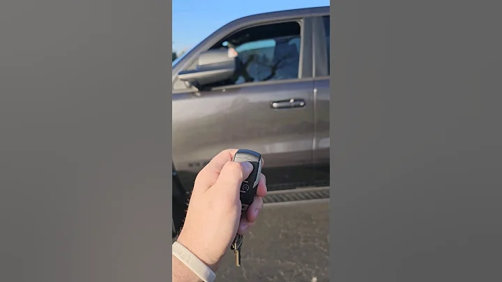 Roll down your Ram windows with your Key fob! #ramtrucks #shorts #ramtrx #keyfob @zautomotive