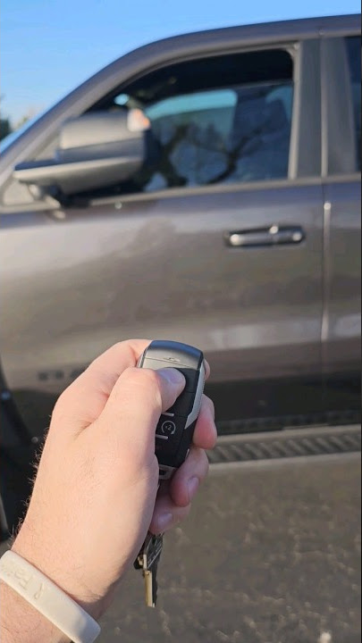 Roll down your Ram windows with your Key fob! #ramtrucks #shorts #ramtrx #keyfob @zautomotive
