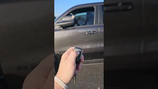 roll down your ram windows with your key fob! #ramtrucks #shorts #ramtrx #keyfob #tricks