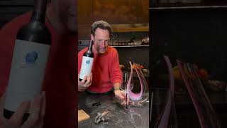 Opening & Decanting An Amazing 1991Opus One From Napa Valley.