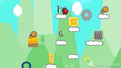 UNITY 2D 平台遊戲成果