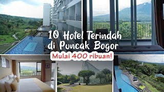 10 Rekomendasi Hotel Bagus, Indah dan Murah di Puncak Bogor | Review Hotel Pemandangan terbaik