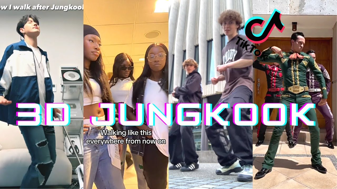 Jung Kook 3D feat. Jack Harlow TikTok Dance Compilation | 3D TikTok Dance Challenge