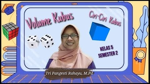 Menghitung Volume Kubus - Matematika Kelas 5 Semester 2