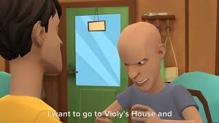 Clic Caillou Misbehaves At Breakfastgrounded