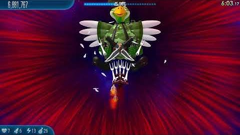 Chicken Invaders 5 All 120 Waves Veteran All Unlockables (49:39)