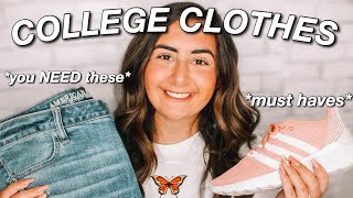 Clothes you NEED in college! | College Clothing Essentials 2020