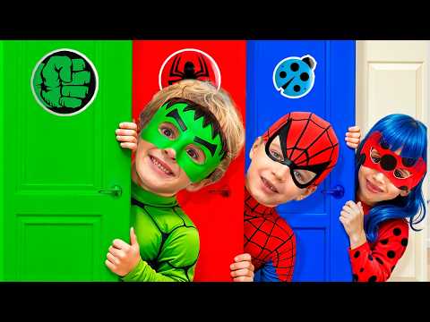 Eva and a Vacation at the Superhero Hotel for Kids