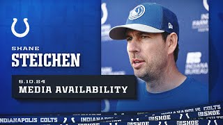 May 10, 2024 | Shane Steichen Media Availability by Indianapolis Colts 6,515 views 4 days ago 2 minutes, 35 seconds