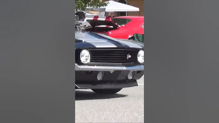 Blown 69 Camaro Z28 Pro Street #shorts  #carshow #classiccars #showcars #musclecars #car