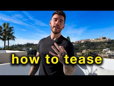 How To Tease A Woman Playfully | 3 EXAMPLES That Work