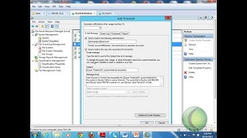 File Server Resource Manager (FSRM) overview Configuration and Implementation