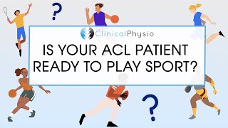 ACL Rehab Return to Sport Tests | Expert Explains Melbourne ACL 2.0 Return to Play Tests