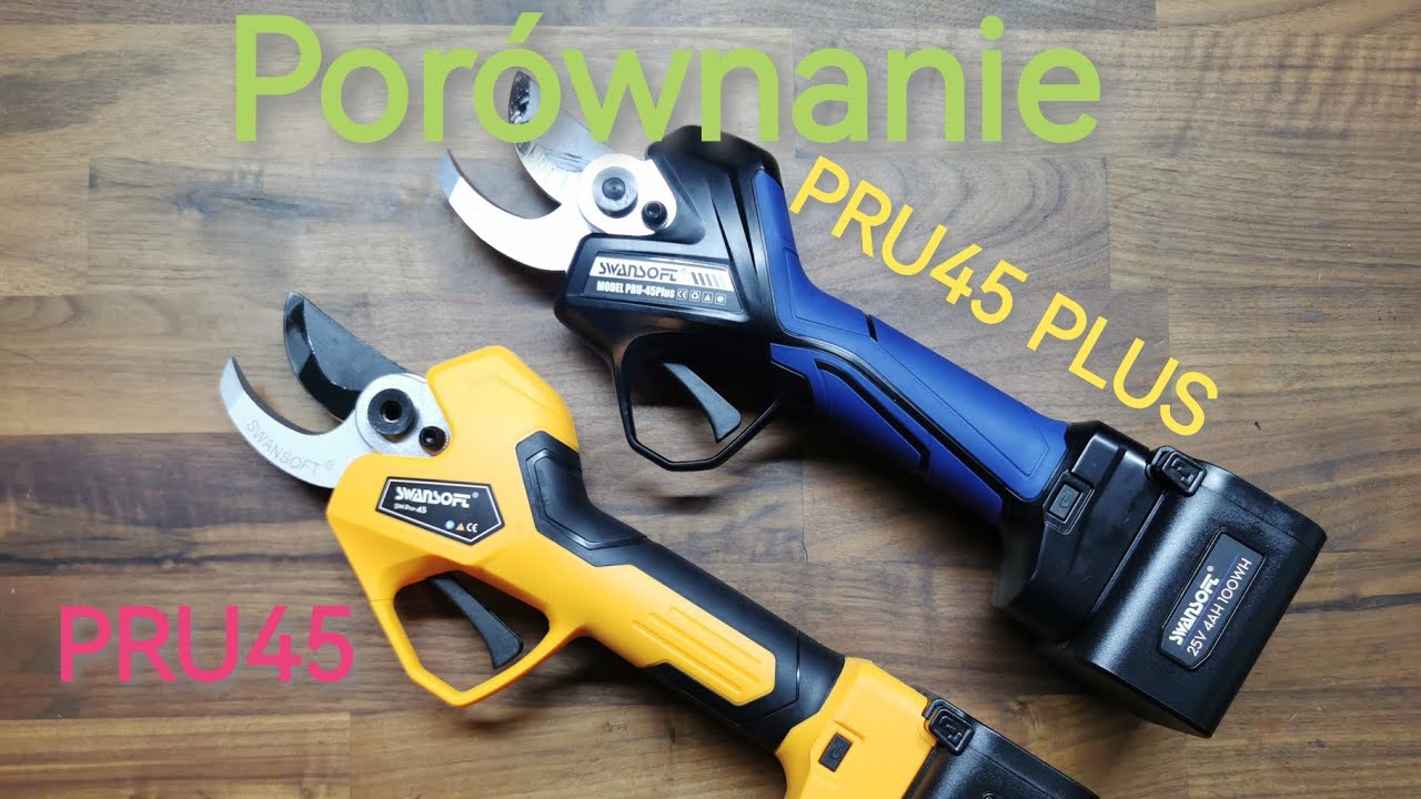 Nowy Swansoft PRU45 PLUS i stary PRU45 -  Porównanie sektorów elektrycznych