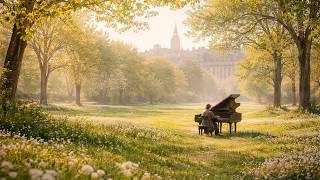 Soft Classical Piano in a Quiet Spring Garden 🌿 Mozart, Chopin, Bach, Beethoven