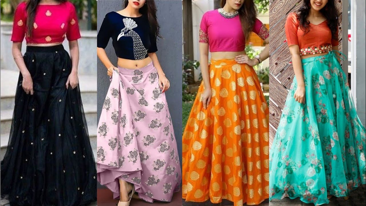 Latest Crop Top Lehenga Designs for 2021 || Crop Top Design || New Top Blouse -