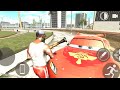 Franklin Lightning McQueen Car Lekar Police Ko Uda Raha Hai! 😱 Indian Bike Drive 3D