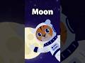 Learn the SOLAR System ☀️ - Moon #english #planet #planets #solarsystem #earth #moon