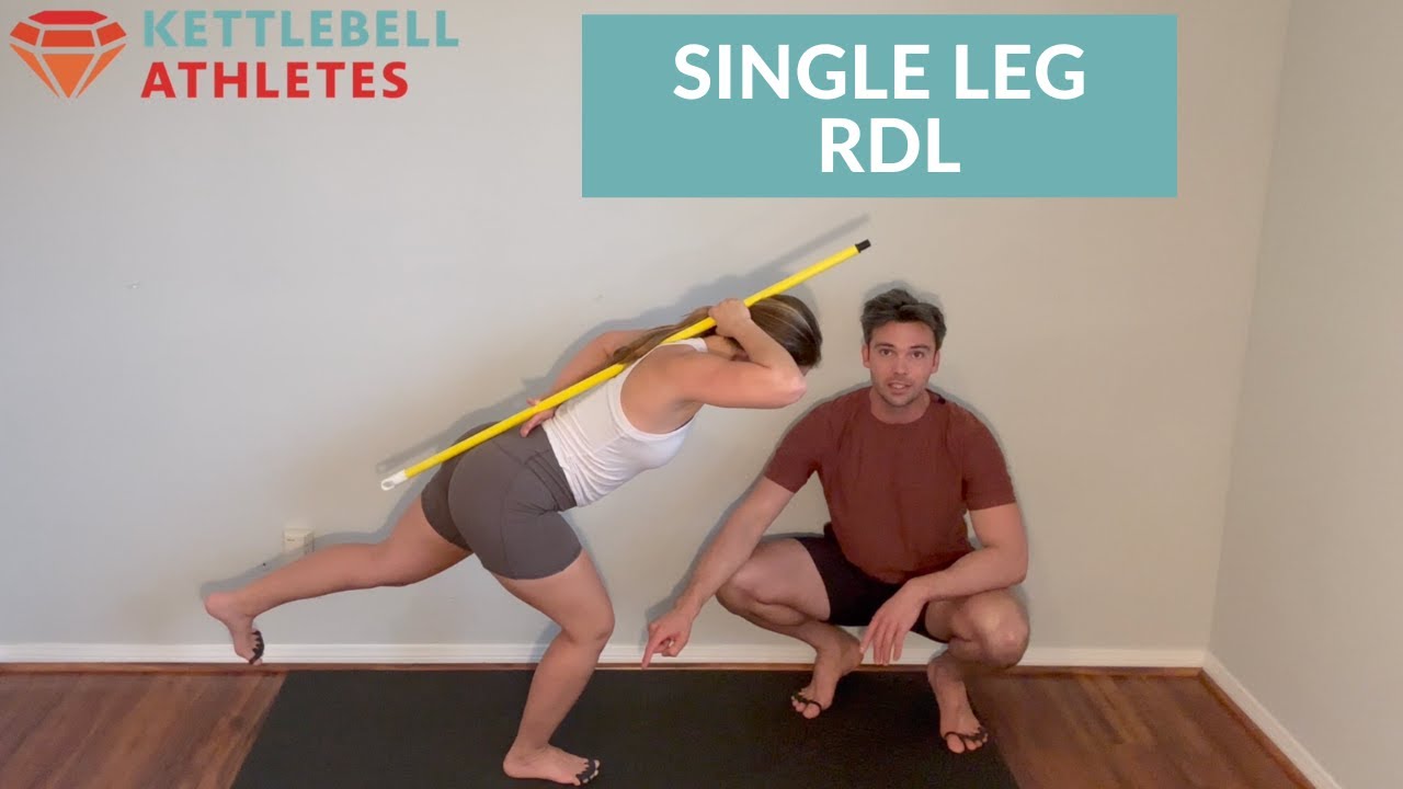 Single Rdl Form Master the Single Leg RDL - YouTube