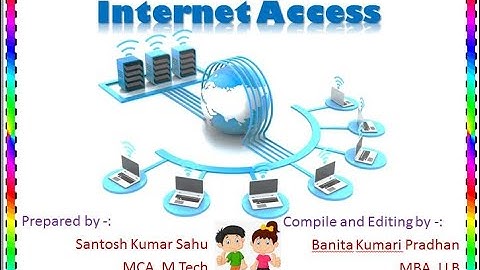 10.  Types of Internet Access for Class - 7 ICT book of OAVS Students