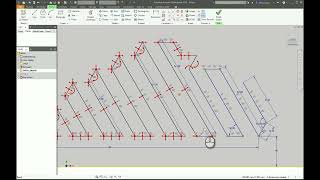 Rectangular Feature Pattern Along Curve