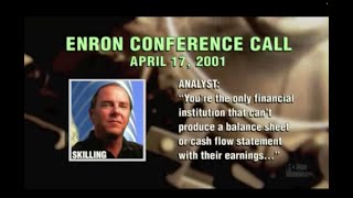 Why Cant Enron Put Out A Balance Sheet With Earnings, Jeff?