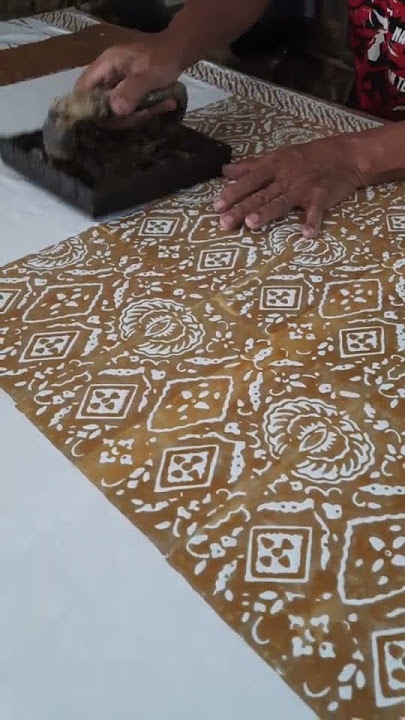 motif sidoasih - batik cap produksi Batik Teko #batik #youtubeshorts #batikcap #batikcapsolo