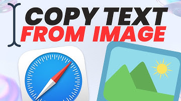 How to Select Text in Image using Safari Browser
