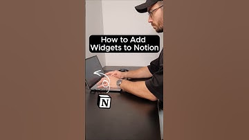 How to Add Widgets to Notion