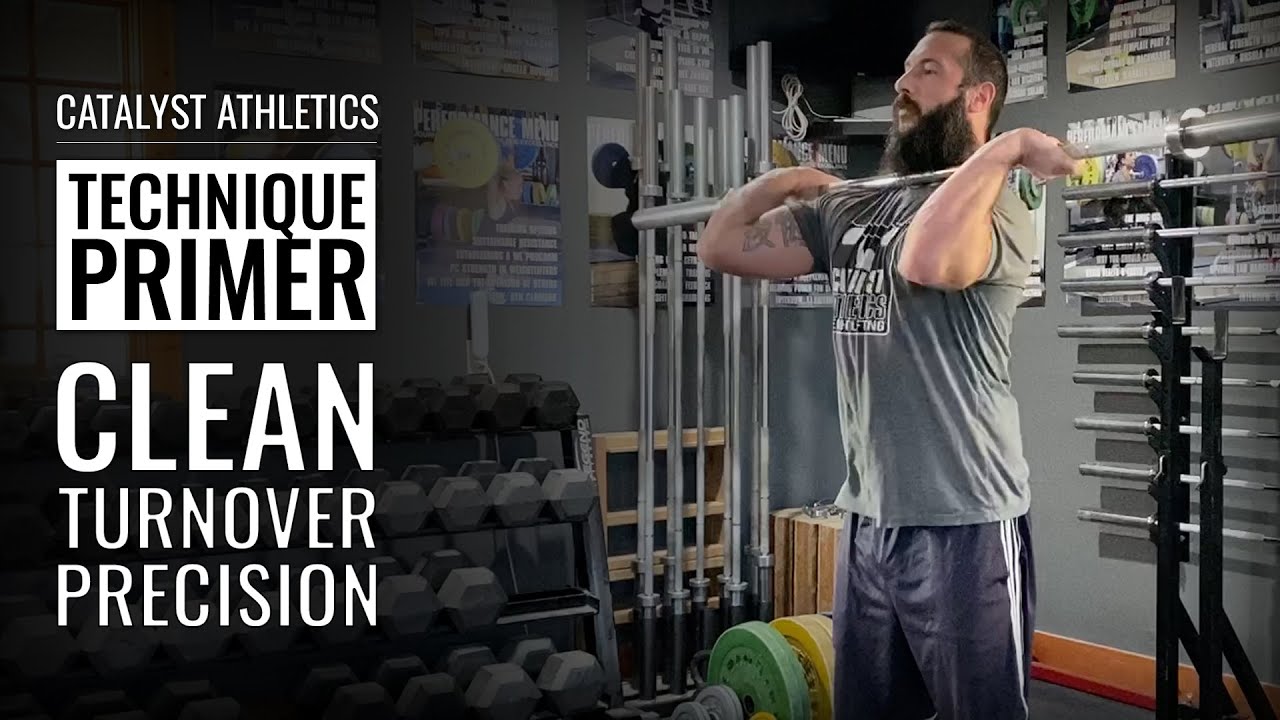 Clean Turnover Precision | Weightlifting Technique Primer - YouTube