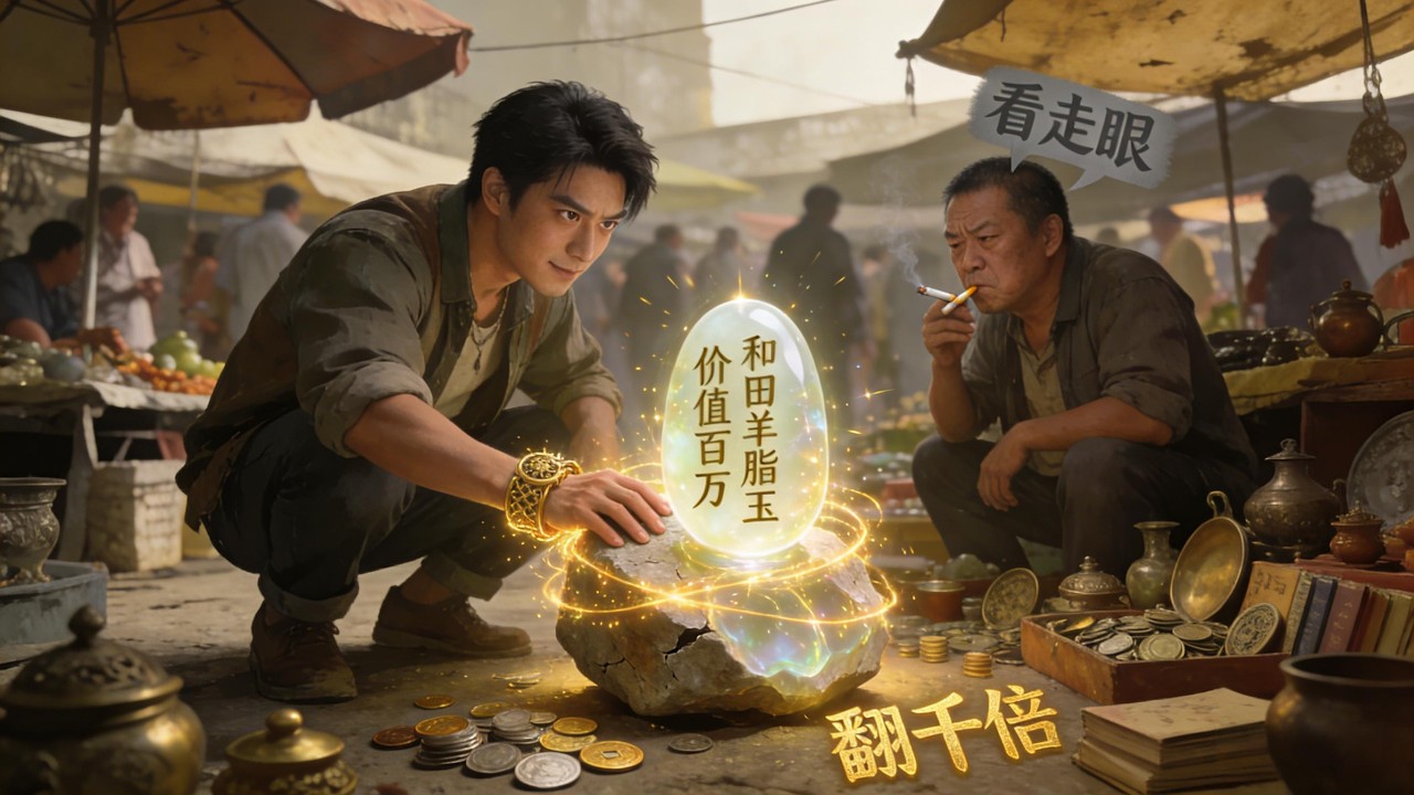 💥장청은 우연히 보물 감정 반지를 작동시켜 길거리 노점에서 싼 물건을 사던 신세가 되어, 국가의 인장을 발견하게 되면서 전설적인 보물 감정사가 된다!#drama #korean