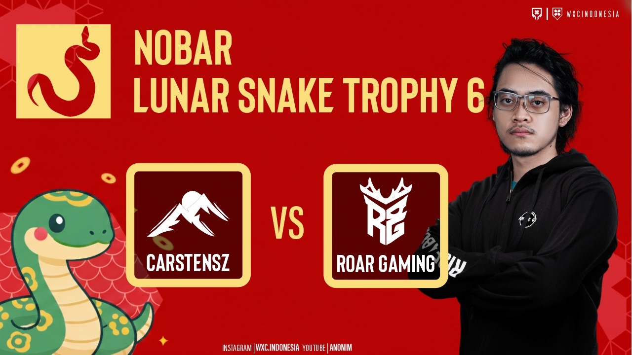 Carstenzs vs Roar Gaming -  Lunar Snake Dota 2 @anonimdt