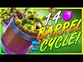 FASTEST GOBLIN BARREL DECK EVER!! 1.4 CYCLE!! THIS IS INSANE!