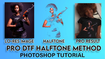 Pro level DTF Halftone method for the underground brand Guerrilla Republik