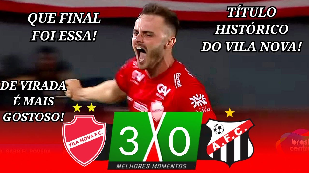 Vila Nova 3 x 0 Anápolis | Gols e Melhores Momentos | Final Goiano 2025