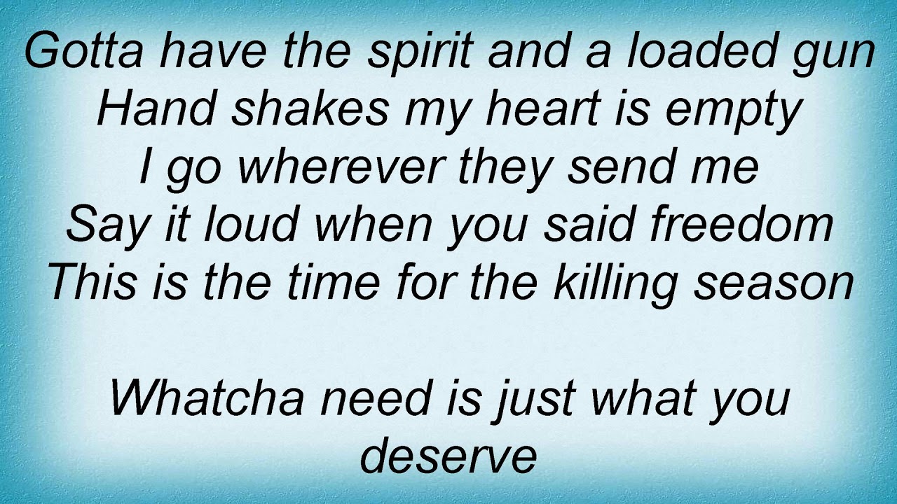 Gavin Rossdale - Frontline Lyrics - YouTube