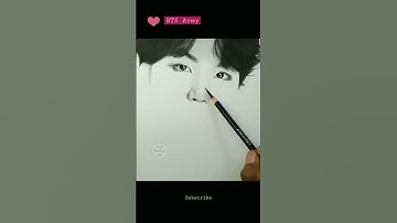 BTS😘 Drawing Pencil sketch grid method #shorts #viral #viralfeeds #trending #bts