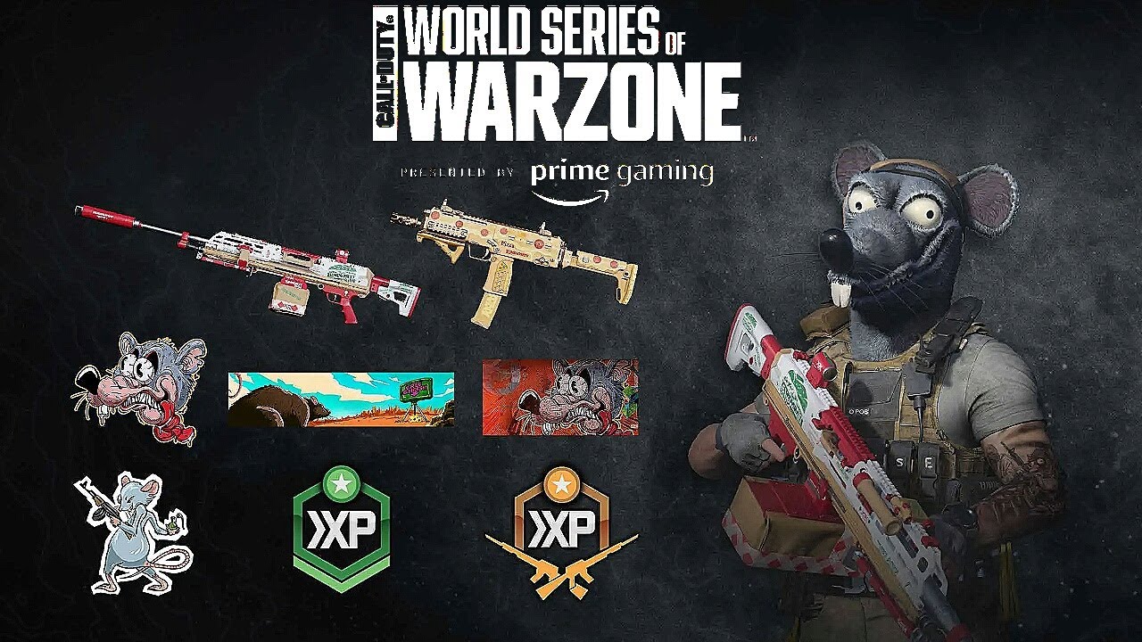 How To Get Free World Series Of Warzone Rat Pack Bundle From Twitch Prime  Gaming 