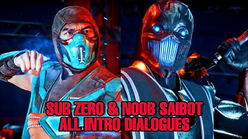 Noob Saibot & Sub-Zero All Intro Dialogues