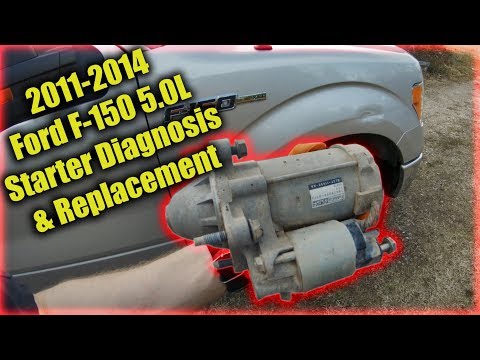 2011-2014 Ford F-150 5.0L Starter Diagnosis & Replacement