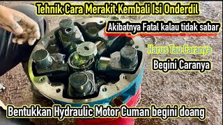 Hydraulic Motor GM454 Service Cara Penggantian Seal Kit Hydraulic Motor GM454 Service Cara Penggantian Seal Kit