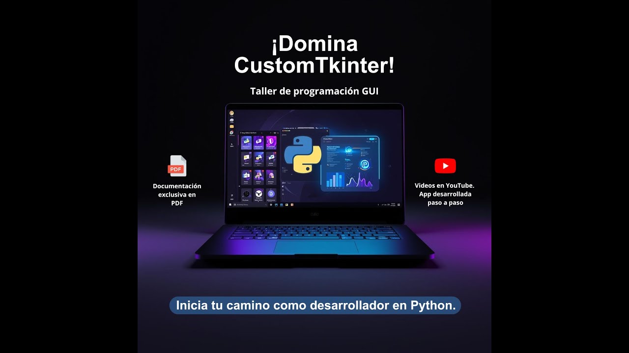 08 - Curso de CustomTkinter | Pack: Espaciado con padx, pady, ipadx e ...