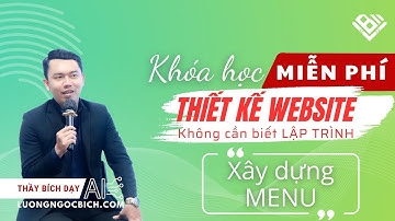 Cách Tạo Menu Trên Website Wordpress